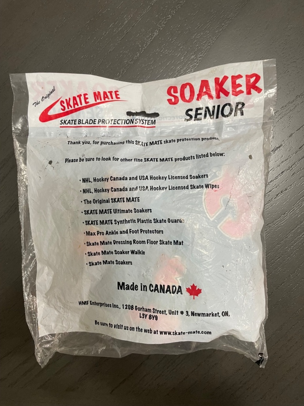 Calgary Flames Skate Mate Soakers Senior โ NHL Skate Blade Covers โ New - Picture 3 of 3
